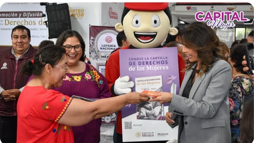 Lotería Nacional promoverá Cartilla de las Mujeres