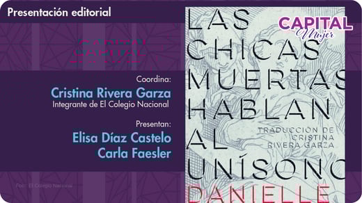 El Colegio Nacional: presentarán narrativa y poesía de denuncia