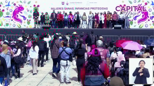 Mujeres sanas, infancias protegidas: nueva política social en CDMX