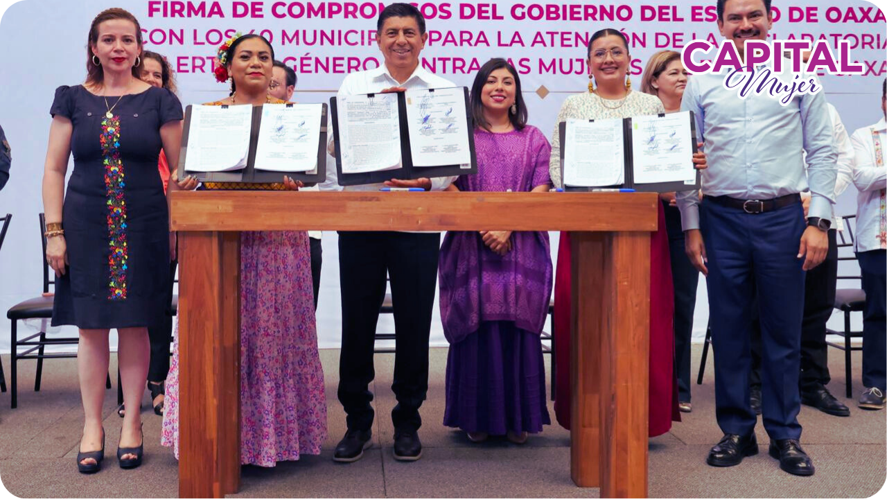 Oaxaca se compromete a erradicar la violencia contra las mujeres