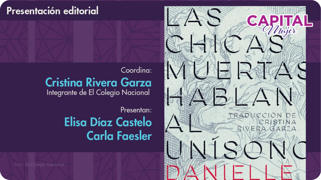 El Colegio Nacional: presentarán narrativa y poesía de denuncia