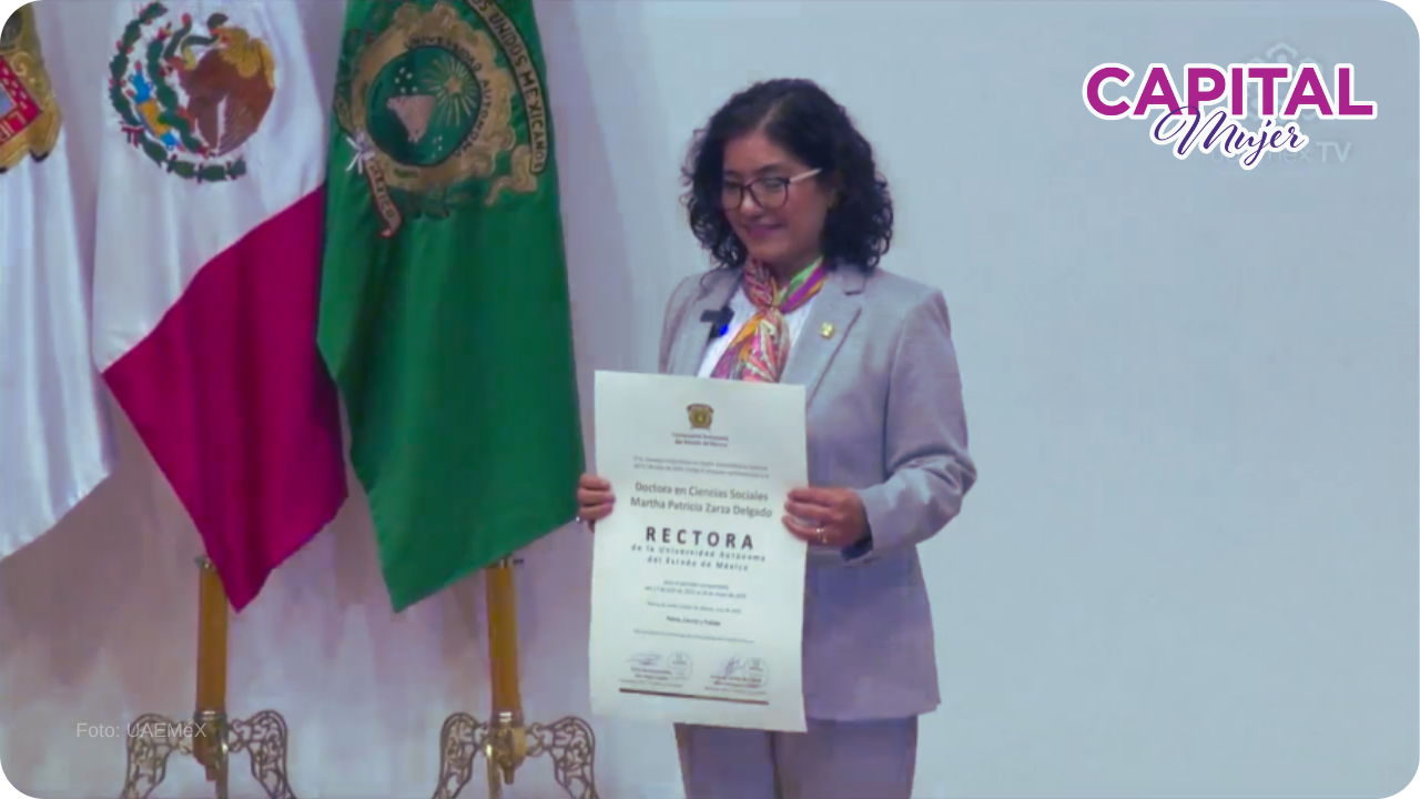 Martha Zarza, primera mujer en dirigir la UAEMéx