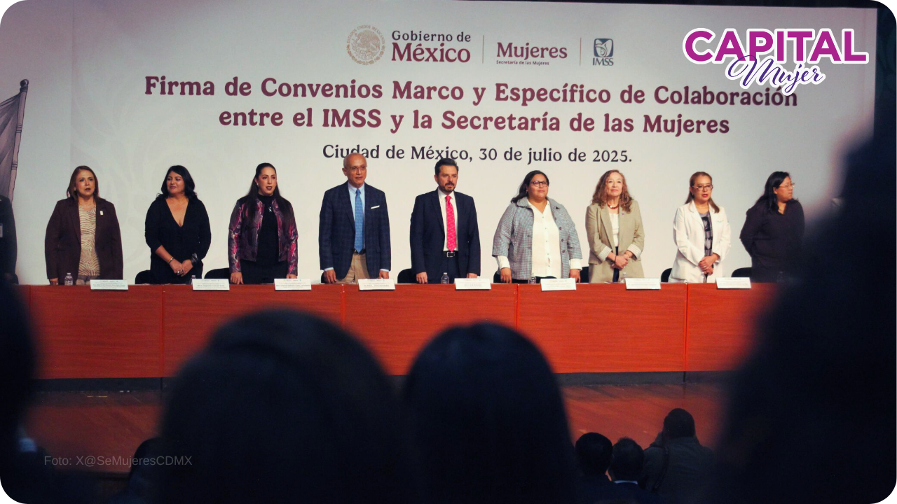 IMSS y Secretaría de las Mujeres refuerzan acceso a salud y derechos